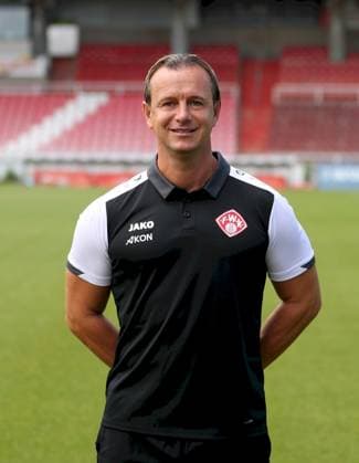 24.07.2025, Regionalliga Bayern, FC Wuerzburger Kickers, Regionalliga Bayern, Portraettermin 2025 2026 v.li.: Trainer Marc Reitmaier (FC Wuerzburger Kickers), Einzelbild, Portrait, Hochformat Wuerzburg AKON ARENA Bayern Deutschland