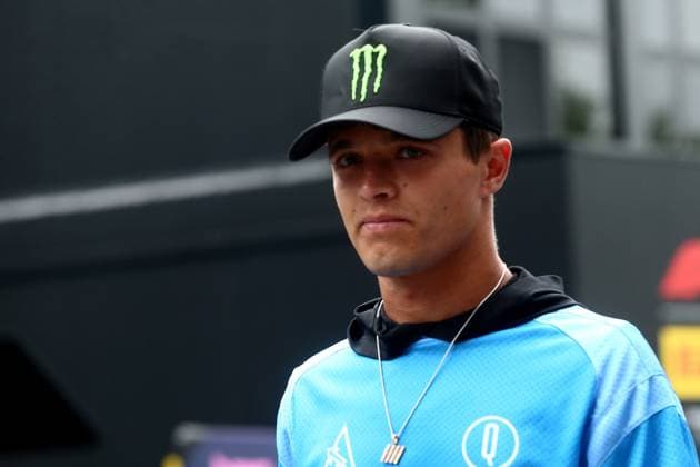 24.07.2025, xsvx, Motorsport FIA Formel 1, Großer Preis von Belgien v.l. Lando Norris (McLaren) Startnummer 04 (FIA REGULATIONS PROHIBIT ANY USE OF PHOTOGRAPHS as IMAGE SEQUENCES and or QUASI-VIDEO) Spa