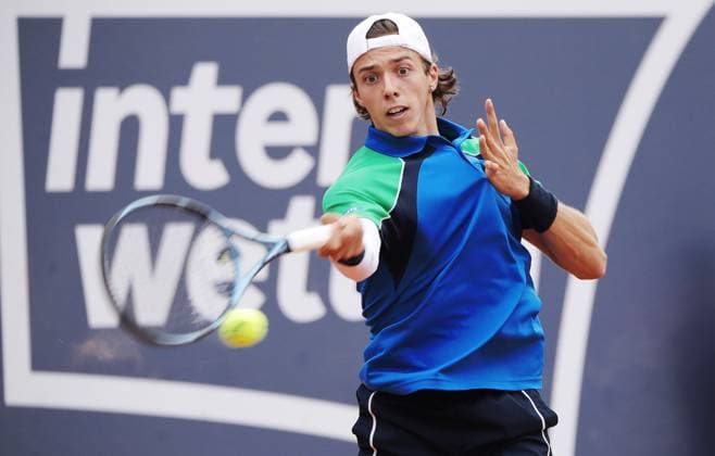 TENNIS - ATP, Tennis Herren Generali Open 2025 KITZBUEHEL,AUSTRIA,24.JUL.25 - TENNIS - ATP World Tour, Generali Open. Image shows Arthur Cavaux (FRA).  GEPAxpictures xMatthiasxHauer