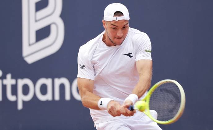 TENNIS - ATP, Tennis Herren Generali Open 2025 KITZBUEHEL,AUSTRIA,24.JUL.25 - TENNIS - ATP World Tour, Generali Open. Image shows Jan-Lennard Struff (GER).  GEPAxpictures xMatthiasxHauer