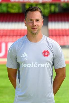 23.07.2025 - 1. FC Nürnberg FCN ( Club ) - 2. Fussball Bundesliga BL - Saison 2025 2026 - Fototermin Porträttermin Vorstellung Präsentation Pressetermin - - Einzelbild Einzelfoto Portrait Porträt Kopfbild - Dennis Neudahm (Torwarttrainer 1. FC Nürnberg FCN )