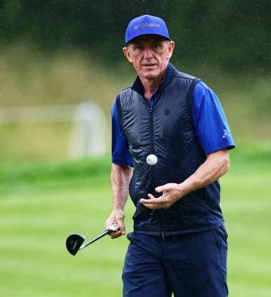 Sir AP McCoy during his round. LIV Golf UK, Pro-AM, Golf, JCB Golf & Country Club, Uttoxeter, UK - 24 Jul 2025Uttoxeter JCB Golf & Country Club United Kingdom EDITORIAL USE ONLY No use with unauthorised audio, video, data, fixture lists, club league logos or live services. Online in-match use limited to 120 images, no video emulation. No use in betting, games or single club league player publications. Copyright: xJamesxMarsh Shutterstockx 15410870k