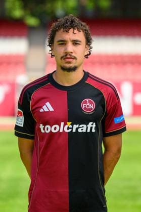 23.07.2025 - 1. FC Nürnberg FCN ( Club ) - 2. Fussball Bundesliga BL - Saison 2025 2026 - Fototermin Porträttermin Vorstellung Präsentation Pressetermin - - Einzelbild Einzelfoto Portrait Porträt Kopfbild - Rafael Lubach (18, 1. FC Nürnberg FCN )
