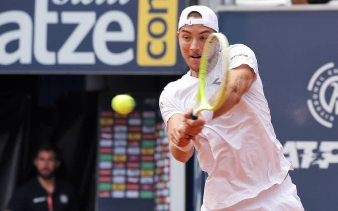 TENNIS - ATP, Tennis Herren Generali Open 2025 KITZBUEHEL,AUSTRIA,24.JUL.25 - TENNIS - ATP World Tour, Generali Open. Image shows Jan-Lennard Struff (GER).  GEPAxpictures xMatthiasxHauer