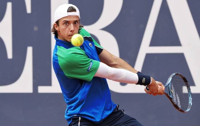 TENNIS - ATP, Tennis Herren Generali Open 2025 KITZBUEHEL,AUSTRIA,24.JUL.25 - TENNIS - ATP World Tour, Generali Open. Image shows Arthur Cazaux (FRA).  GEPAxpictures xMatthiasxHauer