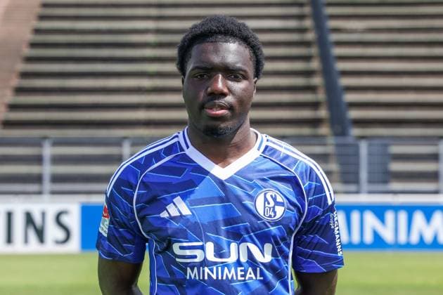 24.07.2025, Fussball, 2. Bundesliga, Saison 2025 2026, FC Schalke 04, Zaid Tchibara (FC Schalke 04 Gelsenkirchen Parkstadion NRW Deutschland xRHR-FOTO TRx