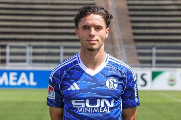 24.07.2025, Fussball, 2. Bundesliga, Saison 2025 2026, FC Schalke 04, Soufiane El-Faouzi (FC Schalke 04) Gelsenkirchen Parkstadion NRW Deutschland xRHR-FOTO TRx