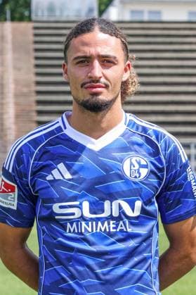 24.07.2025, Fussball, 2. Bundesliga, Saison 2025 2026, FC Schalke 04, Taylan Bulut (FC Schalke 04) Gelsenkirchen Parkstadion NRW Deutschland xRHR-FOTO TRx