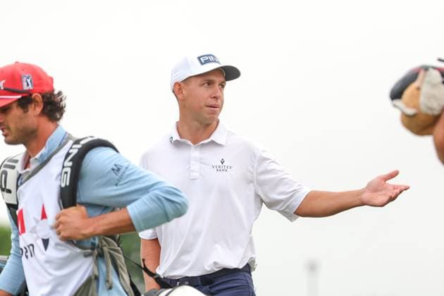 July 24th, 2025: Sam Stevens of the United States walks from first tee during the first round of the 3M Open 2025 at TPC Twin Cities on July 24, 2025 in Blaine, Minnesota. -CSM Blaine USA - ZUMAc04_ 20250724_zma_c04_014 Copyright: xStevenxGarciax