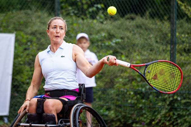 Charlotte FAIRBANK (FRA), 35. German Open - Beate Loddenkemper Trophy 2024, Berlin, SV Zehlendorfer Wespen, 24.07.2025, Copyright: xClaudioxGärtnerx