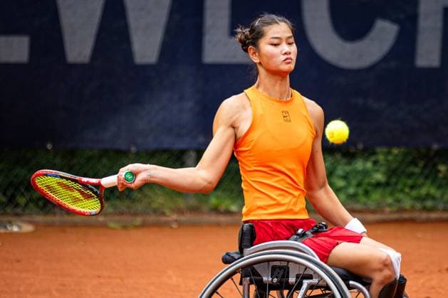 Maylee PHELPS (USA), 35. German Open - Beate Loddenkemper Trophy 2024, Berlin, SV Zehlendorfer Wespen, 24.07.2025, Copyright: xClaudioxGärtnerx