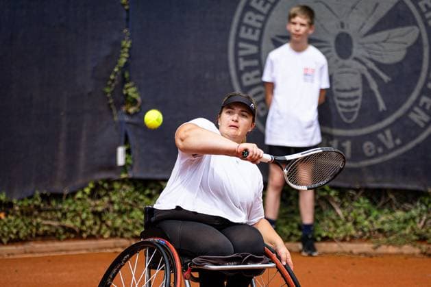 Mariska VENTER (RSA), 35. German Open - Beate Loddenkemper Trophy 2024, Berlin, SV Zehlendorfer Wespen, 24.07.2025, Copyright: xClaudioxGärtnerx
