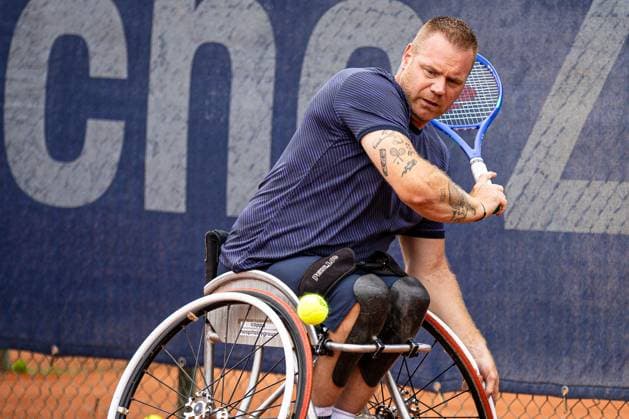 Maikel SCHEFFERS (NED), 35. German Open - Beate Loddenkemper Trophy 2024, Berlin, SV Zehlendorfer Wespen, 24.07.2025, Copyright: xClaudioxGärtnerx