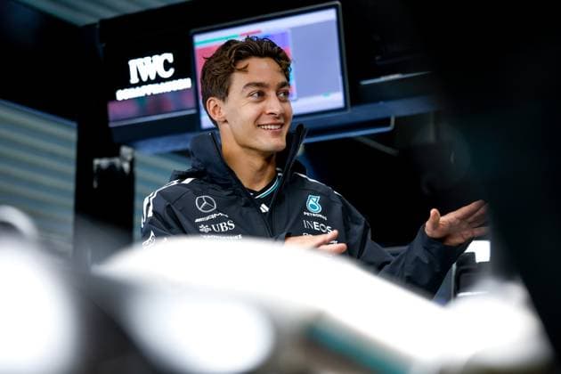 F1 - BELGIAN GRAND PRIX 2025 RUSSELL George (gbr), Mercedes AMG F1 Team W16, portrait during the 2025 Formula 1 Belgian Grand Prix, 13th round of the 2025 FIA Formula One World Championship, WM, Weltmeisterschaft from July 25 to 27, 2025 on the Circuit de Spa-Francorchamps, in Stavelot, Belgium - StavelotBelgium  Copyright: xDPPIx