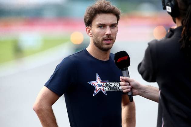 24.07.2025, xsvx, Motorsport FIA Formel 1, Großer Preis von Belgien v.l. Pierre Gasly (BWT Alpine F1 Team) Startnummer 10 mit einem Shirt T-Shirt zum Gedenken an den verstorbenen Anthoine Hubert (FIA REGULATIONS PROHIBIT ANY USE OF PHOTOGRAPHS as IMAGE SEQUENCES and or QUASI-VIDEO) Spa