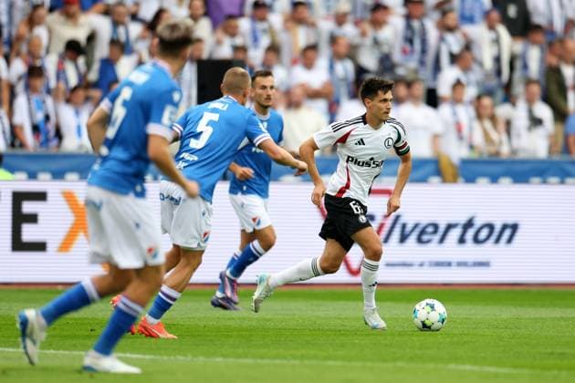 OSTRAWA 24.07.2025 PIERWSZY MECZ II RUNDA ELIMINACYJNA LIGA EUROPY SEZON 2025 26: BANIK OSTRAWA - LEGIA WARSZAWA --- UEFA EUROPA LEAGUE SECOND QUALIFYING ROUND FIRST MATCH: BANIK OSTRAVA - LEGIA WARSAW BARTOSZ KAPUSTKA FOT. PIOTR KUCZA FOTOPYK NEWSPIX.PL --- newspix.pl 