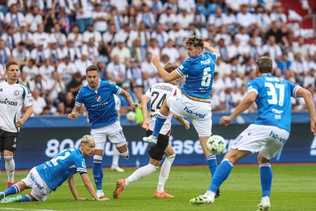 24.07.2025 OSTRAWA MECZ II RUNDY ELIMINACJI LIGI EUROPY BANIK OSTRAWA - LEGIA WARSZAWA --- FOOTBALL MATCH SECOND ROUND QUALIFICATIONS UEFA EUROPA LEAGUE BANIK OSTRAVA - LEGIA WARSZAWA NZ. KAREL POJEZNY FOT. LUKASZ JURGA ARENA AKCJI NEWSPIX.PL --- newspix.pl 