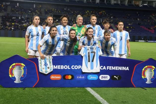 COPA AMERICA FEMENINA ECUADOR VS ARGENTINA 24 de julio del 2025 Encuentro entre Ecuador VS Argentina por Copa AmÃ rica Femenina en el estadio Banco Guayaquil. QUITO PICHINCHA ECUADOR Copyright: xHENRYxLAPOx