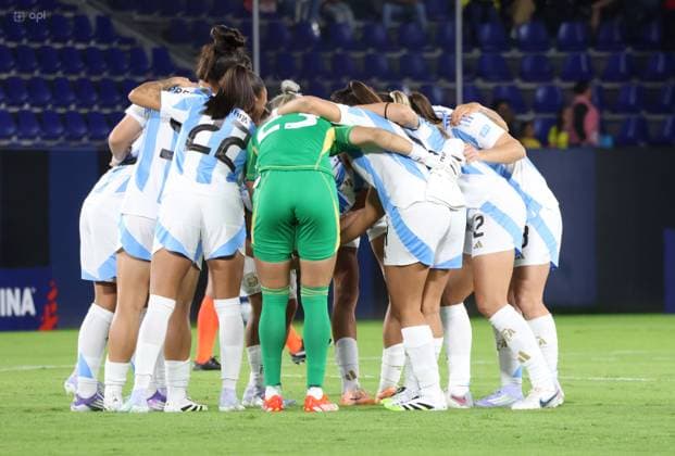 COPA AMERICA FEMENINA ECUADOR VS ARGENTINA 24 de julio del 2025 Encuentro entre Ecuador VS Argentina por Copa AmÃ rica Femenina en el estadio Banco Guayaquil. QUITO PICHINCHA ECUADOR Copyright: xHENRYxLAPOx