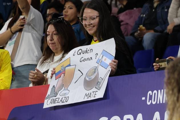 COPA AMERICA FEMENINA ECUADOR VS ARGENTINA 24 de julio del 2025 Encuentro entre Ecuador VS Argentina por Copa AmÃ rica Femenina en el estadio Banco Guayaquil. QUITO PICHINCHA ECUADOR Copyright: xHENRYxLAPOx