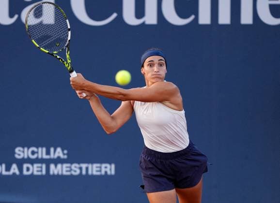 36th Palermo Ladies Open 2025 Silvia Ambrosio (ITA) plays during the 36th Palermo Ladies Open WTA, Tennis Damen 125 in Palermo, Italy, on July 24, 2025. Palermo Italy  Copyright: xGabrielexMaricchiolox originalFilename:maricchiolo-36thpale250724_npvg1.jpg