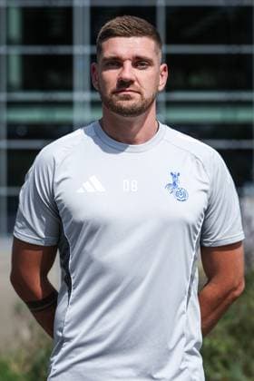 Fussball, 3.Liga Saison 2025 2026 Team- und Porträtfototermin MSV Duisburg 24.07.2025, schauinsland-reisen-arena Danijel Barukcic (Physio, MSV Duisburg) Duisburg schauinsland-reisen-arena Nordrhein-Westfalen Deutschland