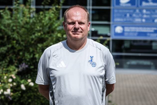 Fussball, 3.Liga Saison 2025 2026 Team- und Porträtfototermin MSV Duisburg 24.07.2025, schauinsland-reisen-arena Jörg Gartz (Teammanager, MSV Duisburg) Duisburg schauinsland-reisen-arena Nordrhein-Westfalen Deutschland