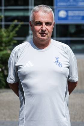 Fussball, 3.Liga Saison 2025 2026 Team- und Porträtfototermin MSV Duisburg 24.07.2025, schauinsland-reisen-arena Dr. Peter Kaup (Teamarzt, MSV Duisburg) Duisburg schauinsland-reisen-arena Nordrhein-Westfalen Deutschland