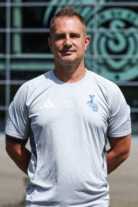 Fussball, 3.Liga Saison 2025 2026 Team- und Porträtfototermin MSV Duisburg 24.07.2025, schauinsland-reisen-arena Chris Schmoldt (Leiter Kaderplanung und Strategie, MSV Duisburg) Duisburg schauinsland-reisen-arena Nordrhein-Westfalen Deutschland
