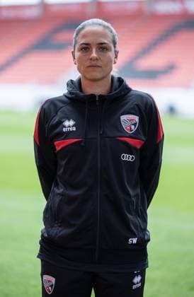 FC Ingolstadt 04; 3.Liga, Porträttermin 2025 2026, Cheftrainerin Sabrina Wittmann (FCI) 3. Liga - FC Ingolstadt 04 Saison 2025 2026