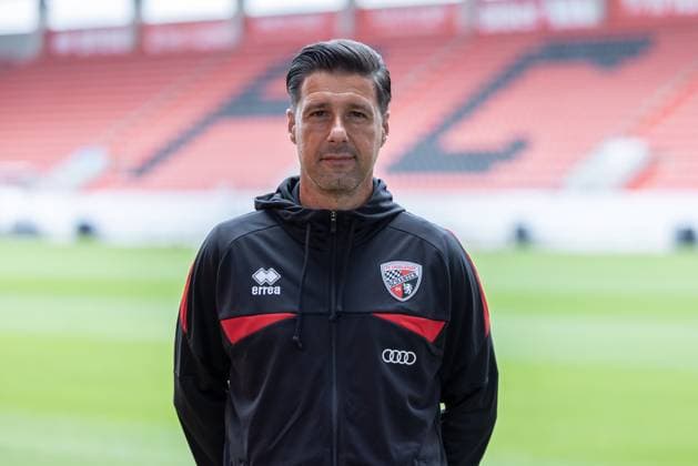 FC Ingolstadt 04; 3.Liga, Porträttermin 2025 2026, Co-Trainer Ilia Gurev (FCI) 3. Liga - FC Ingolstadt 04 Saison 2025 2026