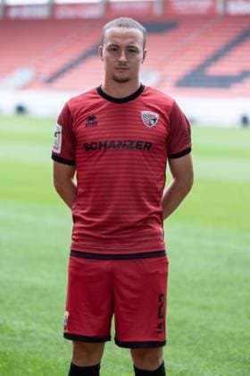 FC Ingolstadt 04; 3.Liga, Porträttermin 2025 2026, Mattis Hoppe (2, FCI) 3. Liga - FC Ingolstadt 04 Saison 2025 2026