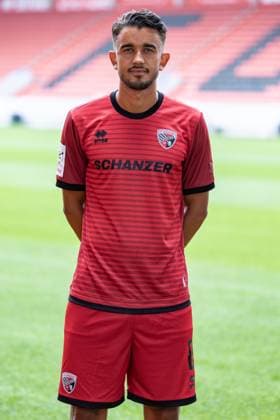 FC Ingolstadt 04; 3.Liga, Porträttermin 2025 2026, Fredrik Carlsen (8, FCI) 3. Liga - FC Ingolstadt 04 Saison 2025 2026
