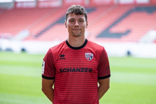 FC Ingolstadt 04; 3.Liga, Porträttermin 2025 2026, Mads Borchers (9, FCI) 3. Liga - FC Ingolstadt 04 Saison 2025 2026