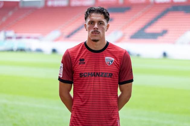 FC Ingolstadt 04; 3.Liga, Porträttermin 2025 2026, Dennis Kaygin (10, FCI) 3. Liga - FC Ingolstadt 04 Saison 2025 2026