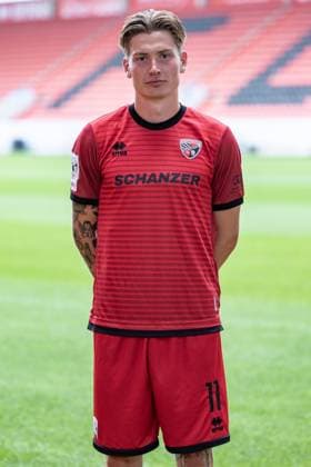 FC Ingolstadt 04; 3.Liga, Porträttermin 2025 2026, Frederik Christensen (11, FCI) 3. Liga - FC Ingolstadt 04 Saison 2025 2026