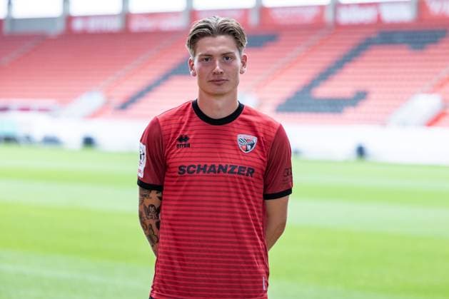 FC Ingolstadt 04; 3.Liga, Porträttermin 2025 2026, Frederik Christensen (11, FCI) 3. Liga - FC Ingolstadt 04 Saison 2025 2026