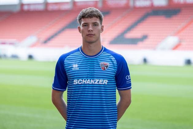FC Ingolstadt 04; 3.Liga, Porträttermin 2025 2026, Torwart David Klein (47, FCI) 3. Liga - FC Ingolstadt 04 Saison 2025 2026