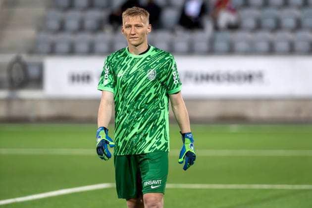 Torhüter Otto Hindrich, CFR, FC Lugano - CFR Cluj, Qualifikationsrunde UEFA Europa League, Fussball, 24.07.2025