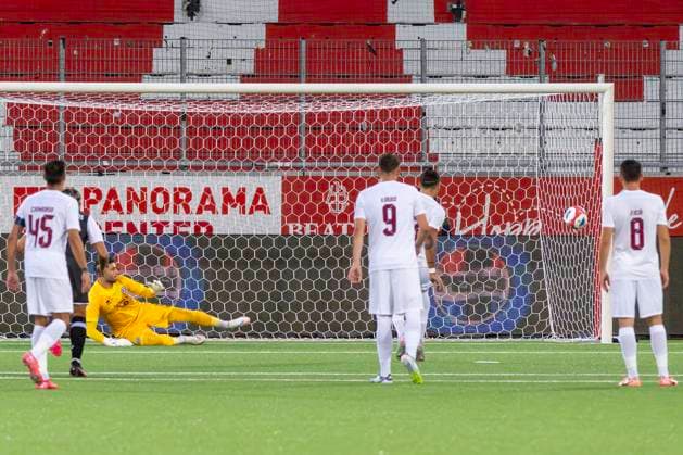 Torhüter Amir Saipi, FCL, FC Lugano - CFR Cluj, Qualifikationsrunde UEFA Europa League, Fussball, 24.07.2025
