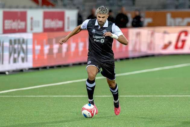 Antonios Papadopoulos, FCL, FC Lugano - CFR Cluj, Qualifikationsrunde UEFA Europa League, Fussball, 24.07.2025