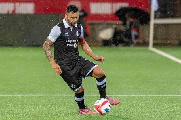 Renato Steffen, FCL, FC Lugano - CFR Cluj, Qualifikationsrunde UEFA Europa League, Fussball, 24.07.2025