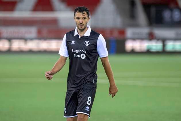 Anto Grgic, FCL, FC Lugano - CFR Cluj, Qualifikationsrunde UEFA Europa League, Fussball, 24.07.2025
