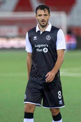 Anto Grgic, FCL, FC Lugano - CFR Cluj, Qualifikationsrunde UEFA Europa League, Fussball, 24.07.2025