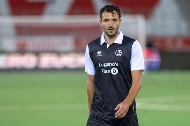 Anto Grgic, FCL, FC Lugano - CFR Cluj, Qualifikationsrunde UEFA Europa League, Fussball, 24.07.2025