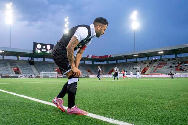 Renato Steffen, FCL, FC Lugano - CFR Cluj, Qualifikationsrunde UEFA Europa League, Fussball, 24.07.2025