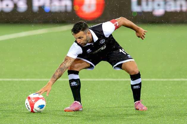 Renato Steffen, FCL, FC Lugano - CFR Cluj, Qualifikationsrunde UEFA Europa League, Fussball, 24.07.2025