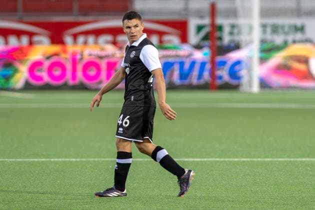 Mattia Zanotti, FCL, FC Lugano - CFR Cluj, Qualifikationsrunde UEFA Europa League, Fussball, 24.07.2025