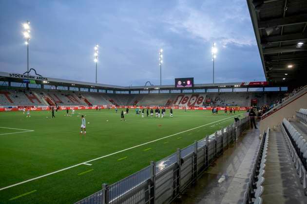 Stockhorn Arena, FC Lugano - CFR Cluj, Qualifikationsrunde UEFA Europa League, Fussball, 24.07.2025