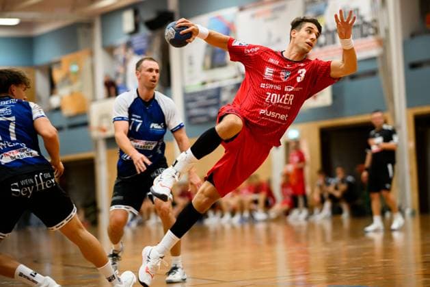 Bietigheim: HBL - 25 26 - Testspiel - TSV Weinsberg - SG BBM Bietigheim Nikola Vlahovic (Bietigheim) Bietigheim-Bissingen Sporthalle am Viadukt Baden-Württemberg Deutschland